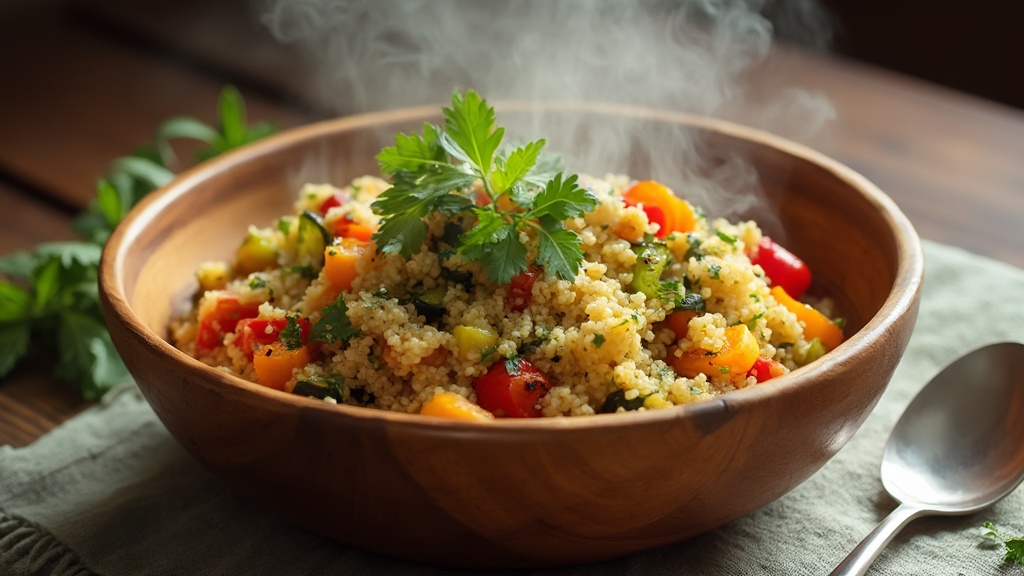 Ciotola di quinoa con verdure